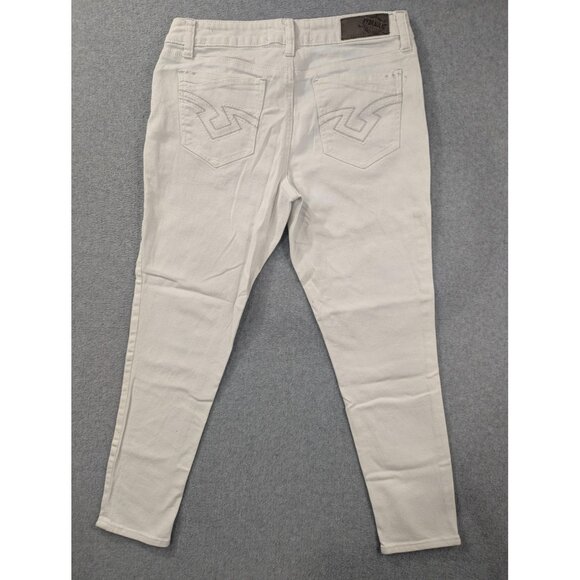 Hydraulic Jeans Womens 14 White Nolita Skinny Stretch Five Pocket HJ041038216 - Picture 9 of 15